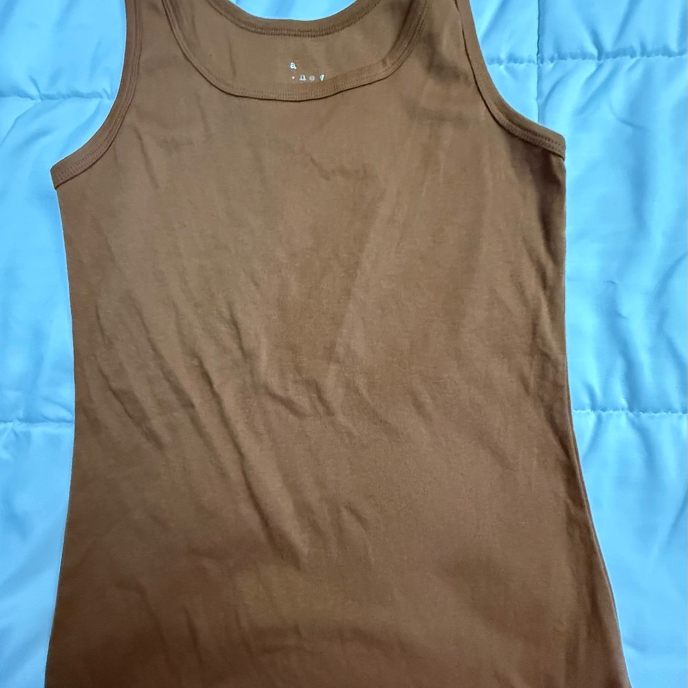 a new day Tan Sleeveless Top